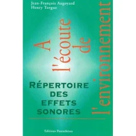 A L&rsquo;ECOUTE DE L&rsquo;ENVIRONNEMENT