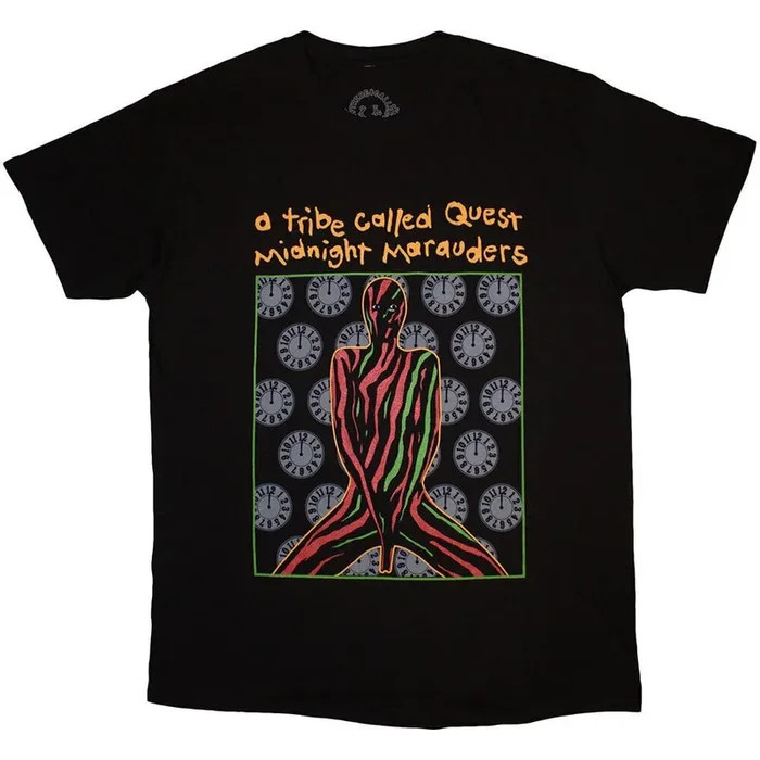 A Tribe Called Quest T-shirt Midnight Marauders Unisex Black 2XL