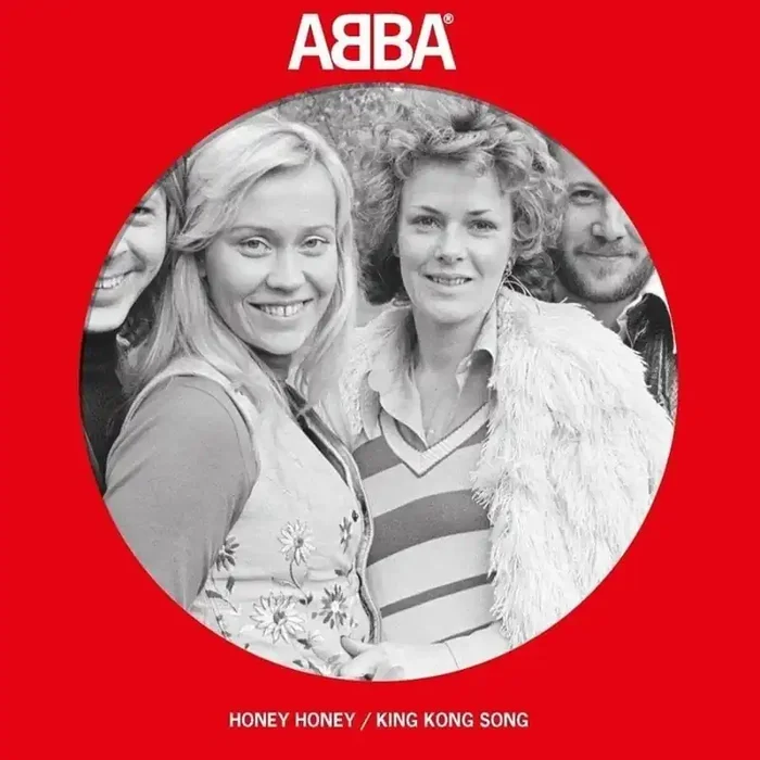Abba – Honey Honey (English) / King Kong Song (Picture Disc) (Limited Edition) (Anniversary) (7″ Vinyl)