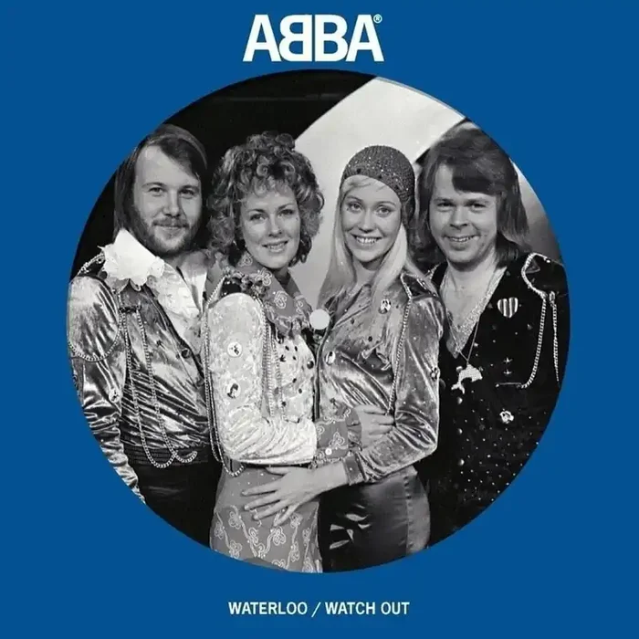Abba – Waterloo / Watch Out (Picture Disc) (Limited Edition) (Anniversary Edition) (7″ Vinyl)