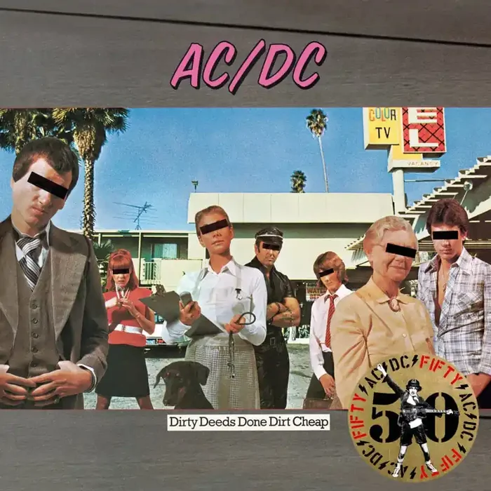 AC/DC – Dirty Deeds Done Dirt Cheap (Gold Metallic Coloured) (Limited Edition) (LP)
