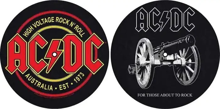 AC/DC For Those About To Rock/High Voltage Disque de feutrine
