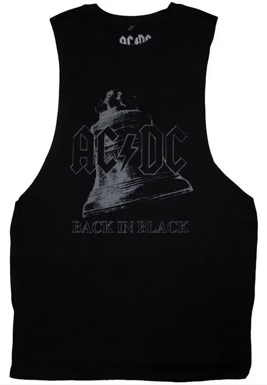 AC/DC T-shirt Back In Black Bell Unisex Black M