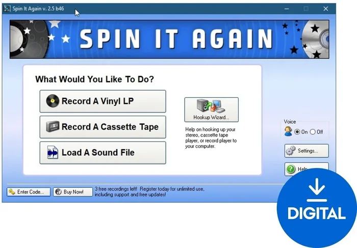 Acoustica Spin It Again (Produit numérique)