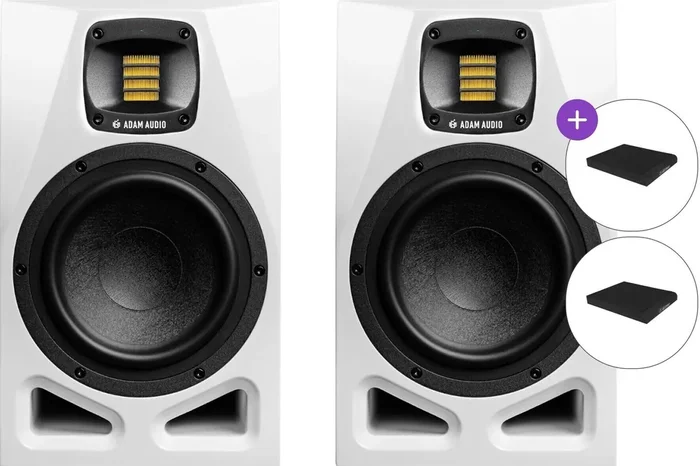 ADAM Audio A7V Arctic White SET Moniteur de studio actif 2 pcs