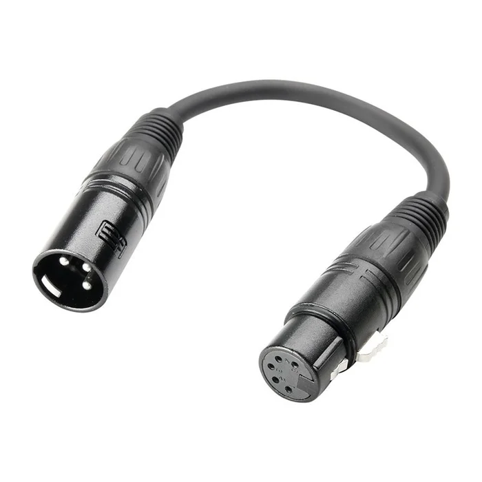 ADAM HALL Adaptateur DMX XLR 5-poles F vers XLR 3-poles M 0.2 M