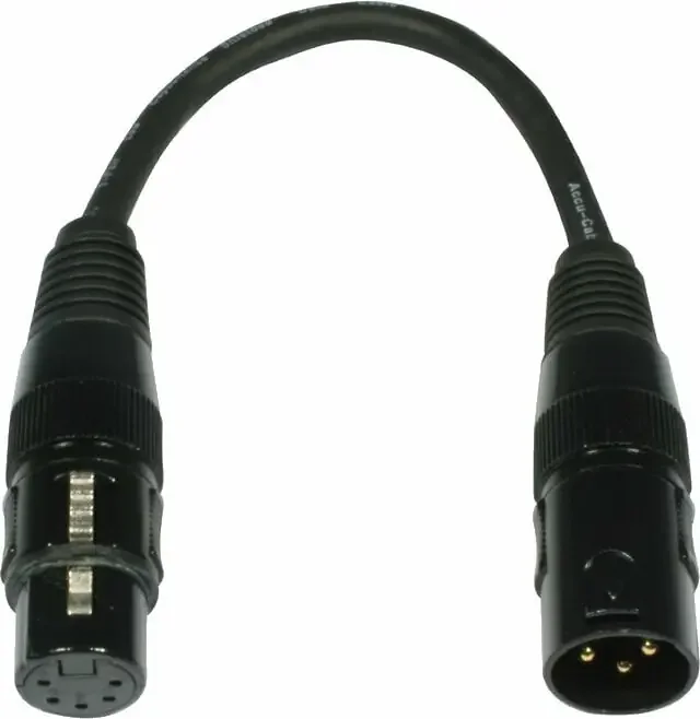 ADJ AC-DMXT/3M5F Câble lumière DMX