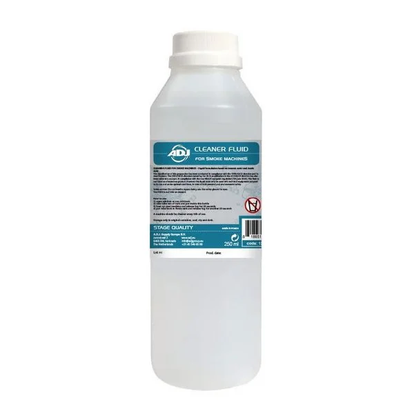 ADJ CLEANING FLUID – machine à fumée – 250ml