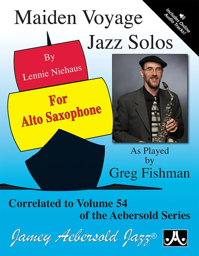 Aebersold Maiden Voyage Jazz Solos For Alto Sax + Contenu Telechargeable