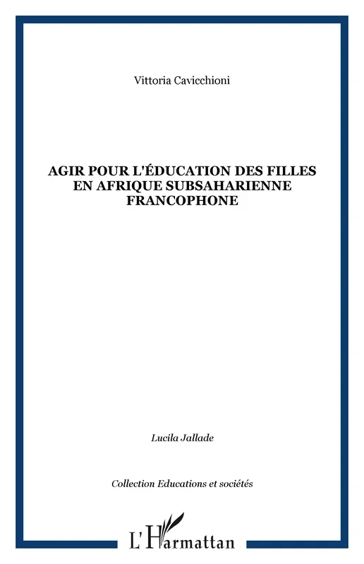 Agir pour l’éducation des filles en Afrique subsaharienne francophone