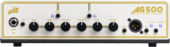 Aguilar AG 500 V2 30th Anniversary Amplificateur basse à transistors