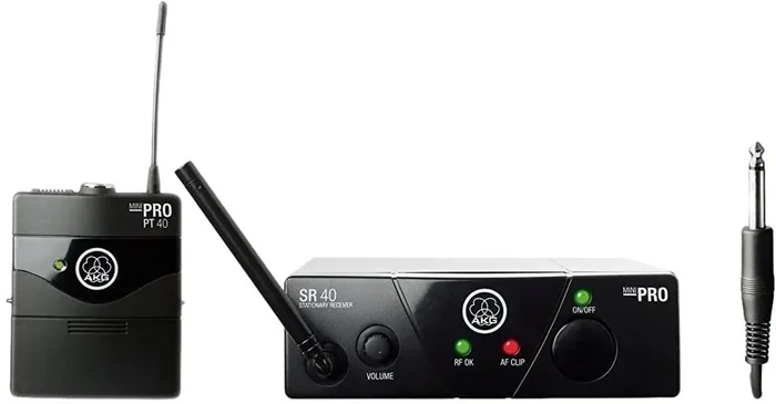 AKG WMS40 Mini Instrumental Système sans fil ISM1 863.1MHz
