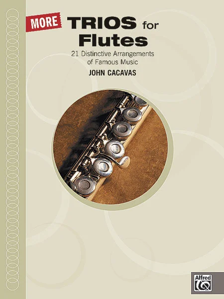 Alfred Publishing Cacavas John – More Trios – Flute Ensemble