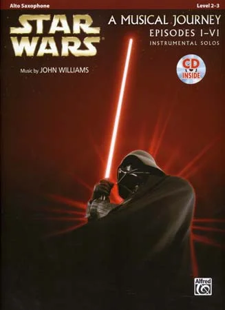 Alfred Publishing Star Wars Musical Journey Episodes I – Vi Alto Sax + Online Audio