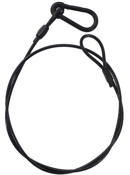 Algam Lighting Élingue De Sécurité 3 mm 75 cm Noir