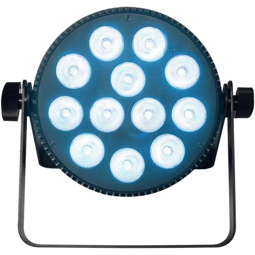 ALGAM LIGHTING SLIMPAR-1210-QUAD – PROJECTEUR À 12 LED QUAD RGBW 10W