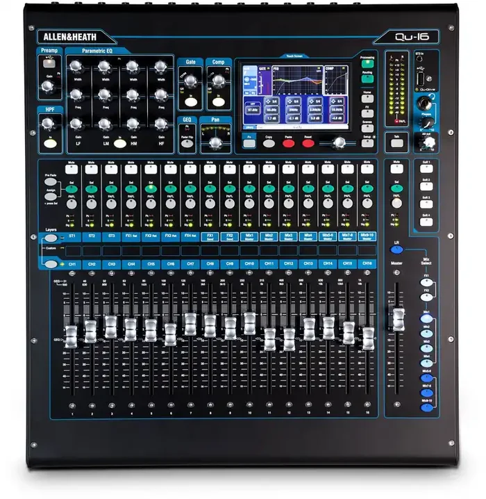 Allen & Heath QU-16 CHROME Table de mixage numérique