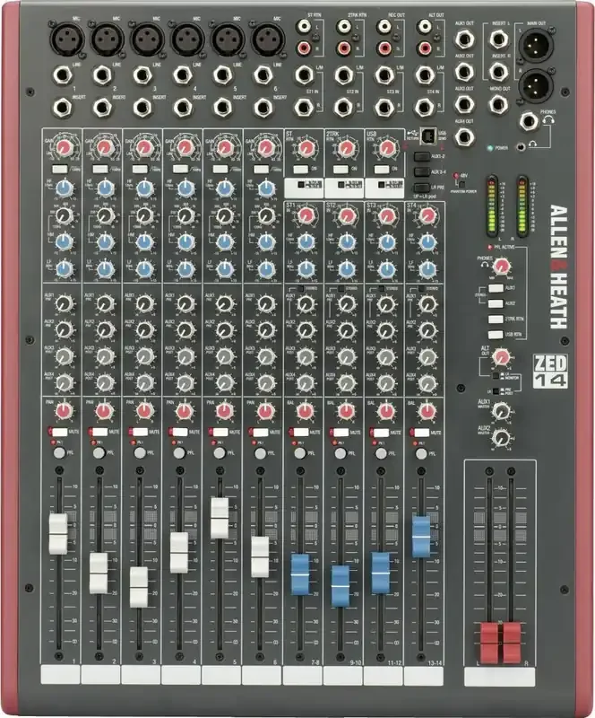 Allen & Heath ZED-14 Table de mixage analogique
