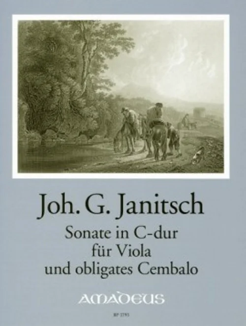 Amadeus Janitsch J.G. – Sonata – Alto & Piano