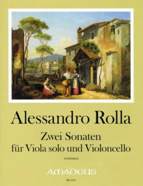 Amadeus Rolla A. – Zwei Sonaten – Alto & Violoncelle