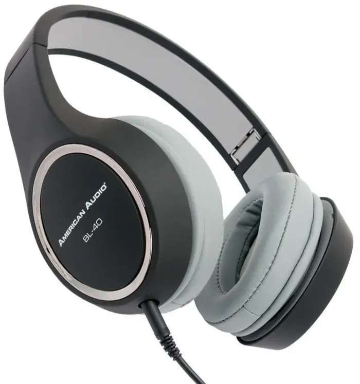 American Audio BL-40B Black Écouteurs supra-auriculaires