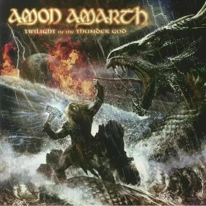 Amon Amarth – Twilight Of The Thunder God (Blue/Black/White Coloured) (LP)