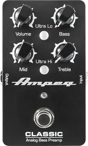Ampeg Classic Bass Preamp Effet basse