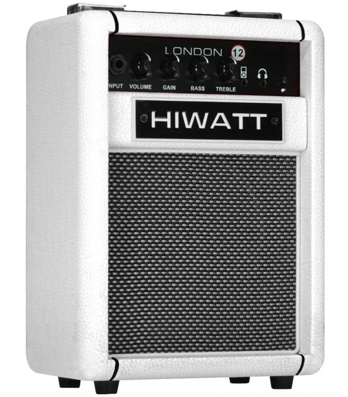 Ampli pour Guitare Electrique HIWATT – LONDON-12C-WHT – Combo London 12w 1×6,5″ Bluetooth blanc