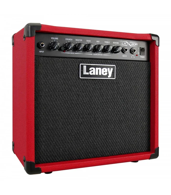 Ampli pour Guitare Electrique LANEY – LX 20W/1X8″ + REVERB ROUGE – Image 2
