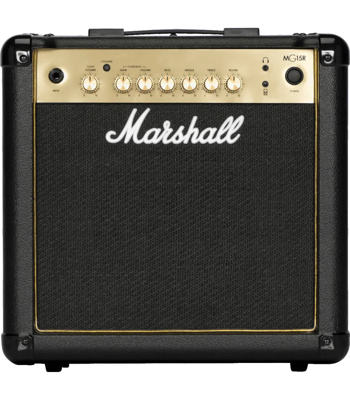Ampli pour Guitare Electrique MARSHALL – MG15GR – MG GOLD – Combo 15W avec reverb – Image 2
