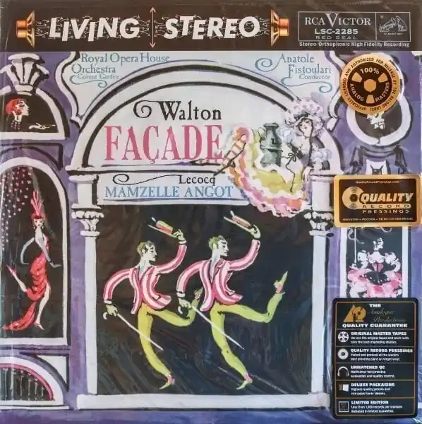 Anatole Fistoulari – Walton Facade/ Lecocq Mamzelle Angot (200g) (LP)
