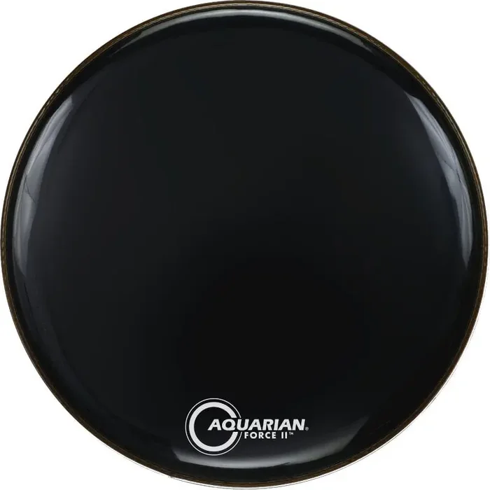 Aquarian FR20BK Force II 20″ Black Peaux de résonance
