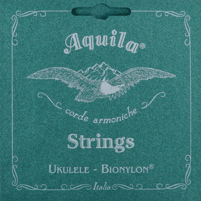 Aquila 65U Bionylon Jeu Ukulélé Ténor GCEA Sol Grave,File