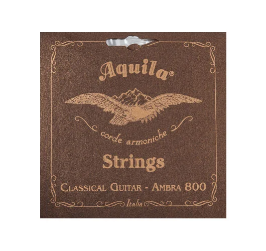 Aquila Ambra 800 pour Guitare Classique, 3 Cordes Aigus Super Nylgut