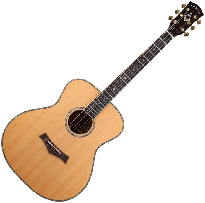 Arrow Platinum A Natural Guitare acoustique Jumbo