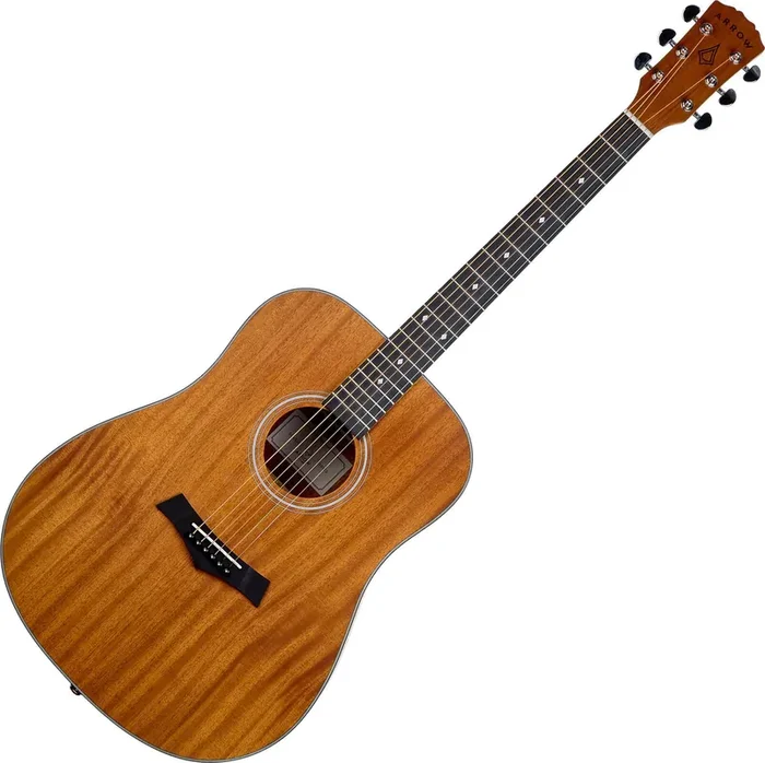 Arrow Silver D Natural Mahogany Guitare acoustique