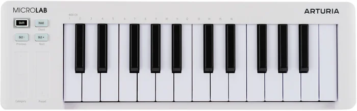 Arturia MicroLab MK3 White