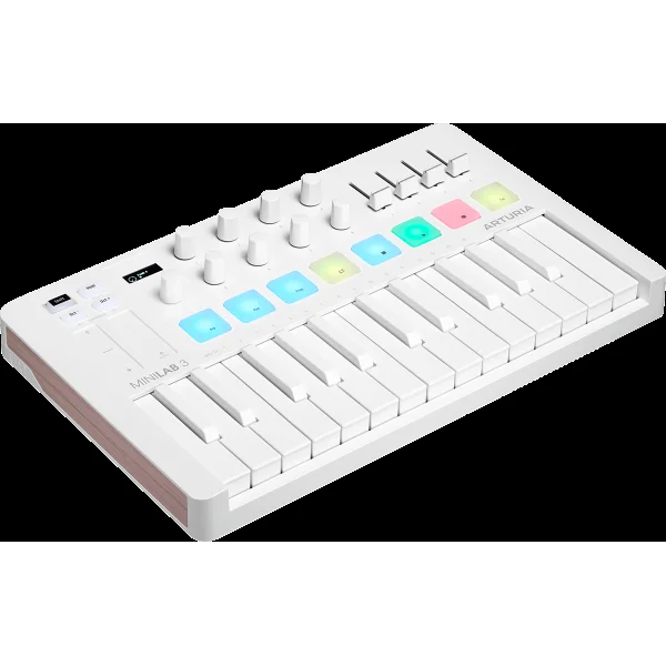 Arturia MINILAB MK3 édition limitée (ALPINE BLANC)