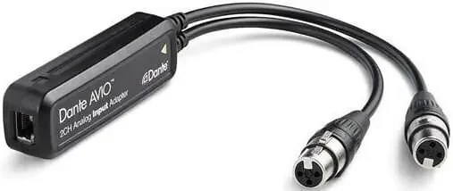 Audinate Dante AVIO Analog Input Adapter 2-Channel Convertisseur audio numérique
