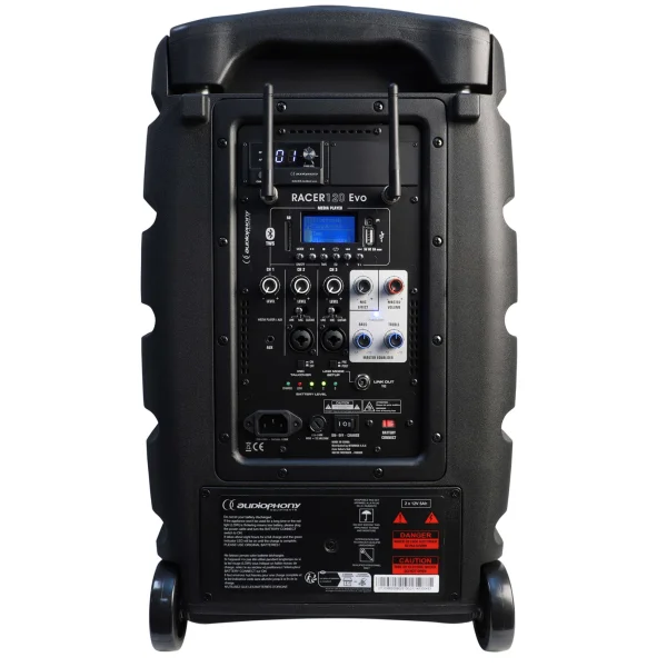 Audiophony Pack RACER120 Evo + Micro sans fil main + housse – Image 3