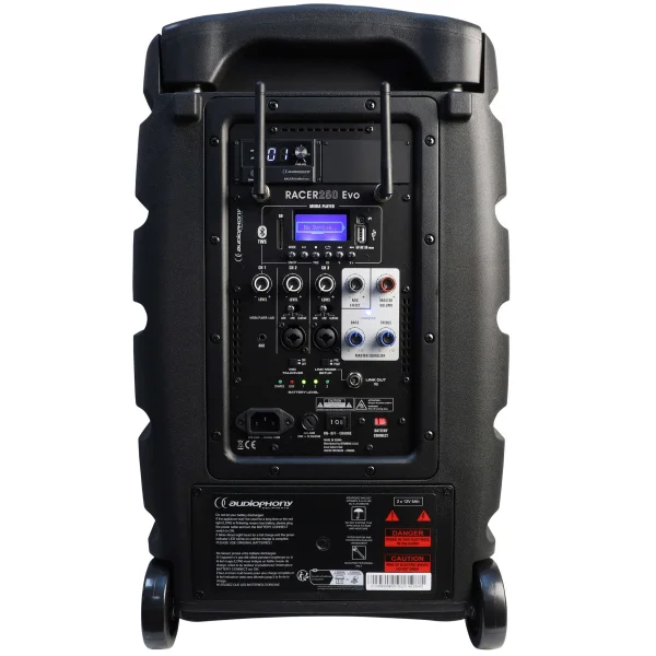Audiophony Pack RACER250 Evo + Micro sans fil serre tête + housse – Image 3