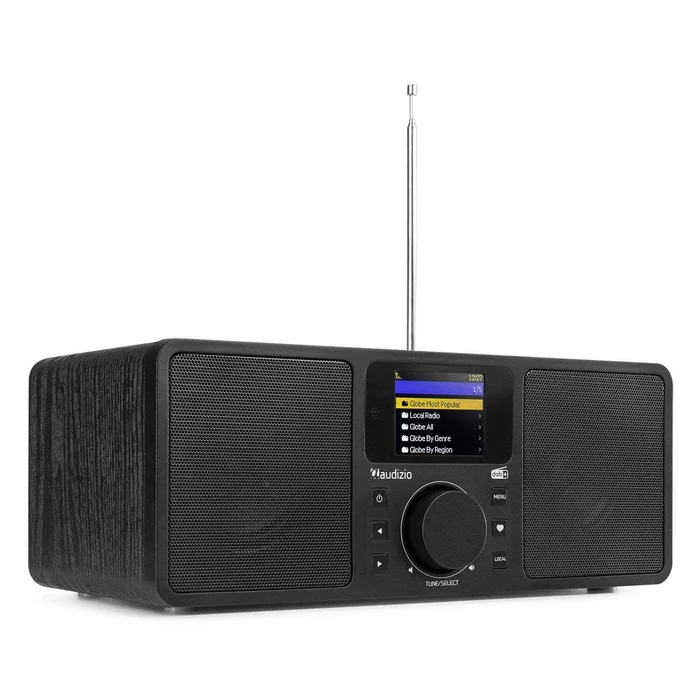 Audizio Rome – Radio Internet WIFI Stéréo DAB+ – Noir