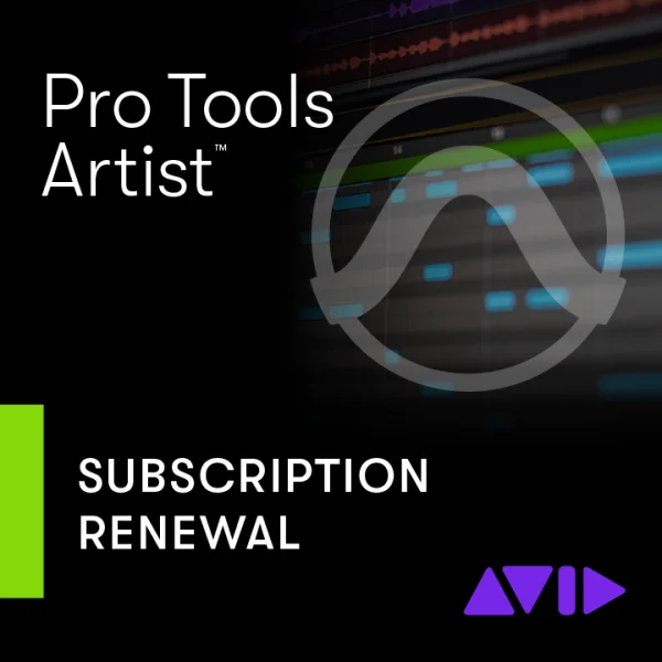 AVID Pro Tools Artist renouvellement 1 an