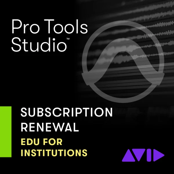 AVID ProTools studio edu renewal 1 an