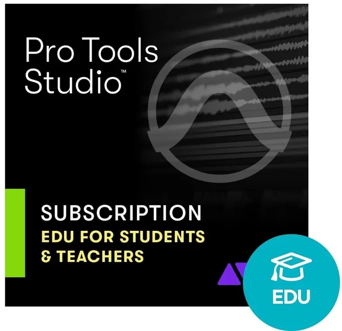 AVID PT Studio Annual Paid Annual Subscription EDU (Produit numérique)