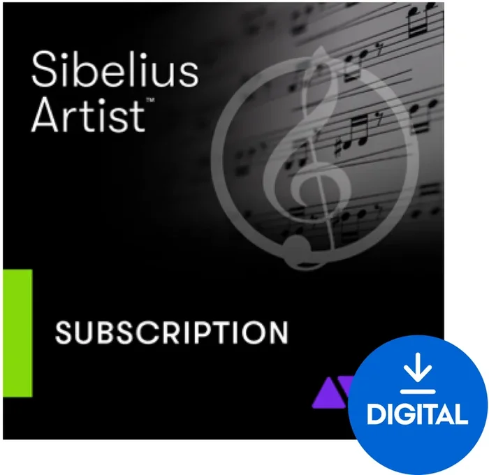 AVID Sibelius Artist 1Y Subscription NEW (Produit numérique)