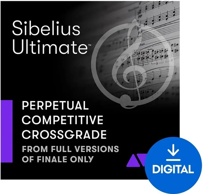 AVID Sibelius Ultimate Perpetual Crossgrade from Finale (Produit numérique)