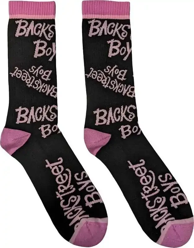 Backstreet Boys Chaussettes Logo Repeat Black 40-45