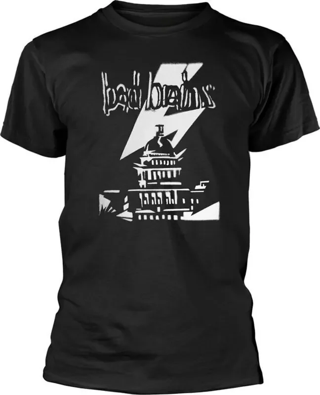 Bad Brains T-shirt Capitol Unisex Black S