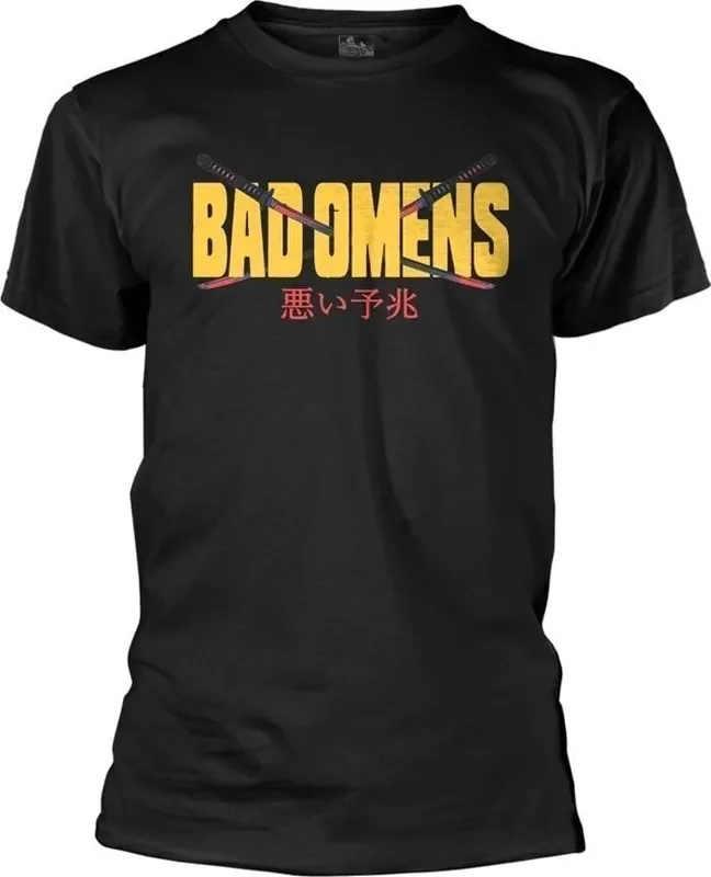 Bad Omens T-shirt Samurai Unisex Black XL